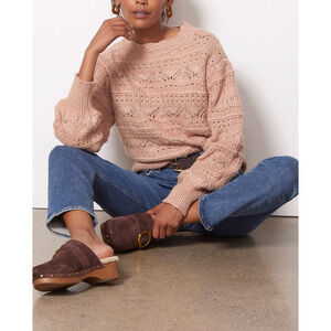 Evereve Pink Knit Sweater